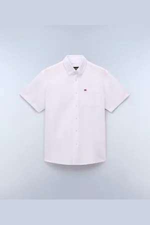 Napapijri Hombre Camisa De Manga Corta Terra - Talla 3XL