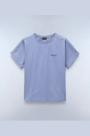 Napapijri Mujer Camiseta De Manga Corta Eclair Logo - Talla L