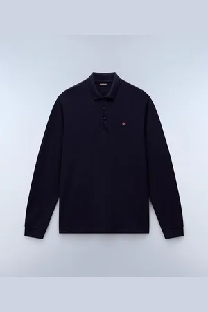 Napapijri Hombre Polo De Manga Larga Ealis - Talla 3XL