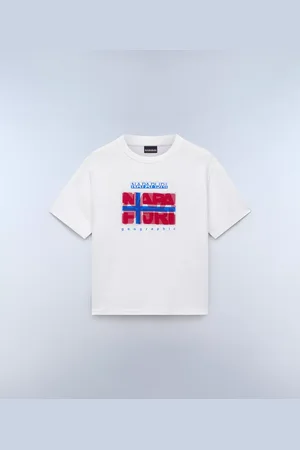 Napapijri Youth Camiseta De Manga Corta Sella (4-16 Años) - Talla 10