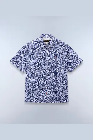 Napapijri Hombre Camisa De Manga Corta Ronge - Talla 3XL