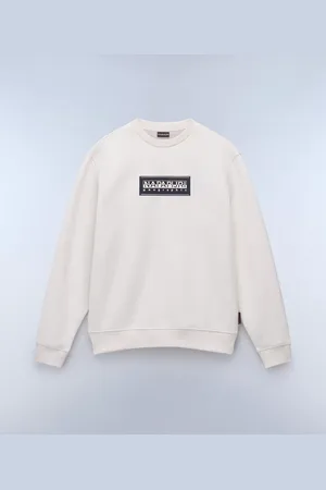 Napapijri Hombre Sudadera Box Logo French Terry - Talla 3XL