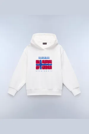 Napapijri Youth Sudadera Con Capucha Sella French Terry (4-16 Años) - Talla 10