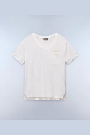 Napapijri Mujer Camiseta De Manga Corta Ete - Talla L