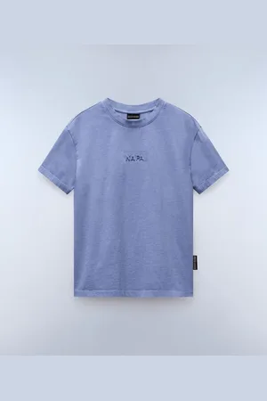 Napapijri Mujer Camiseta De Manga Corta Azure - Talla L