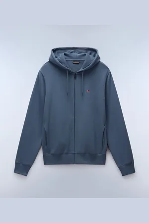 Napapijri Hombre Sudadera De Con Capucha Y Cremallera Balis French Terry - Talla 3XL