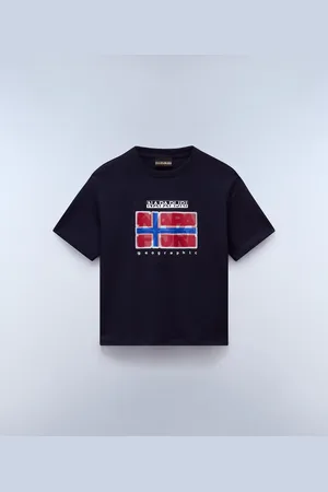 Napapijri Youth Camiseta De Manga Corta Sella (4-16 Años) - Talla 10