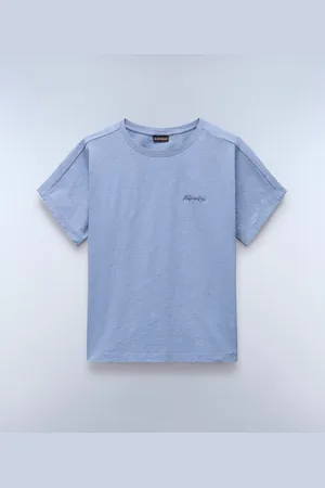 Napapijri Mujer Camiseta De Manga Corta Eclair Logo - Talla L