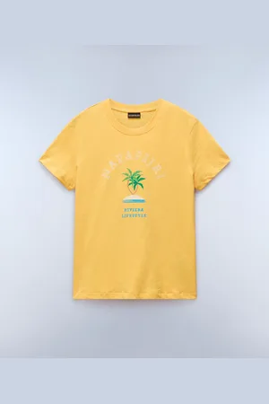 Napapijri Mujer Camiseta De Manga Corta Fete - Talla L