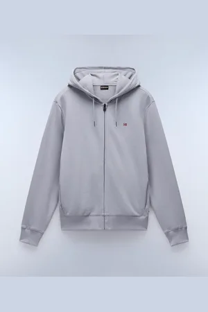 Napapijri Hombre Sudadera De Con Capucha Y Cremallera Balis French Terry - Talla 3XL