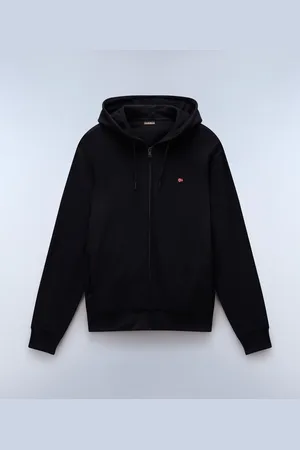 Napapijri Hombre Sudadera De Con Capucha Y Cremallera Balis French Terry - Talla 3XL