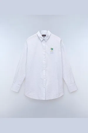 Napapijri Mujer Camisa De Manga Larga Fete - Talla L