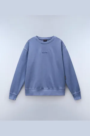Napapijri Mujer Sudadera Azure French Terry - Talla L