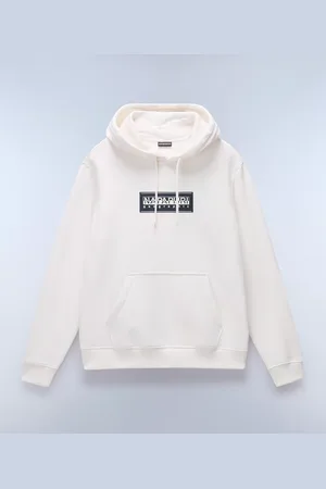 Napapijri Hombre Sudadera Con Capucha Box Logo French Terry - Talla 3XL