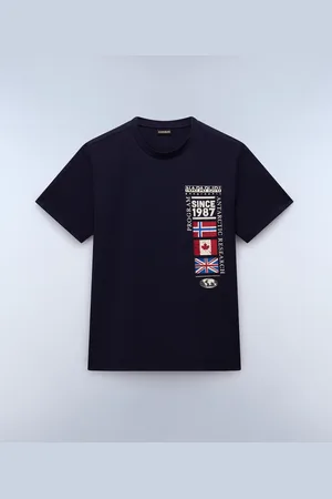 Napapijri Hombre Camiseta De Manga Corta Turin - Talla 3XL