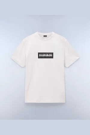 Napapijri Hombre Camiseta De Manga Corta Box Logo - Talla 3XL