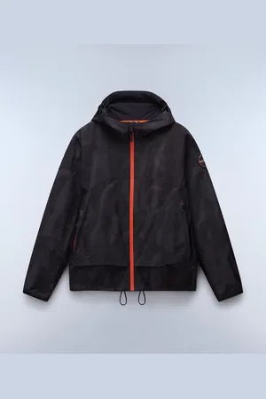 Napapijri Hombre Chaqueta Corta Estampada Tartuca - Talla 3XL