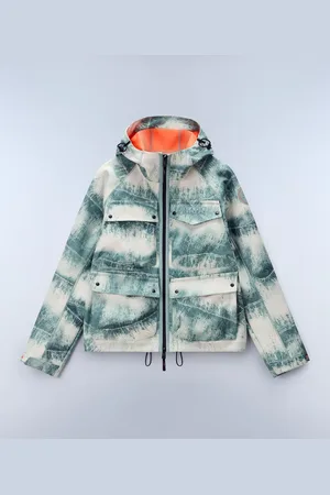 Napapijri Hombre Chaqueta Mediana Estampada Rivalto - Talla 3XL