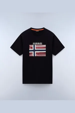 Napapijri Hombre Camiseta De Manga Corta Lari - Talla 3XL
