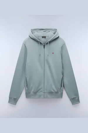 Napapijri Hombre Sudadera De Con Capucha Y Cremallera Balis French Terry - Talla 3XL