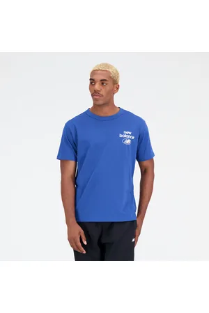 New Balance Hombre Camiseta Essentials Reimagined Cotton Jersey Short Sleeve en , Algodón, Talla XL
