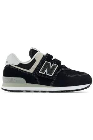 New Balance Niños 574 Core Hook & Loop, Cuero, Talla 32.5