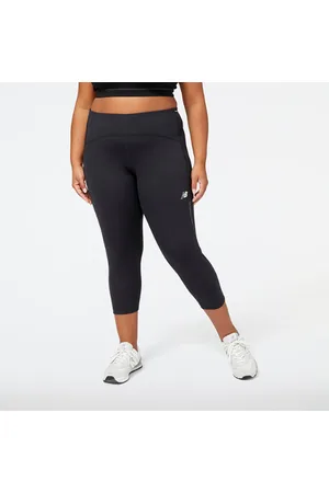 New Balance Mujer Impact Run Crop en , Poly Knit, Talla 1X