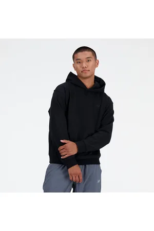 New Balance Hombre Athletics French Terry Hoodie en , Vellón de algodón, Talla L