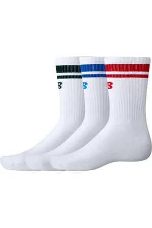 New Balance Unisex Calcetines NB Essentials Line Midcalf 3 Pack, Algodón, Talla L