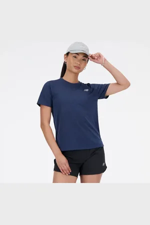 New Balance Mujer Athletics T-Shirt en , Poly Knit, Talla XS