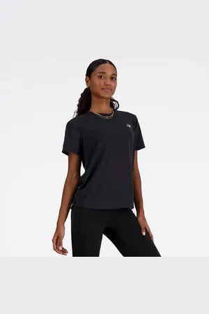 New Balance Mujer Athletics T-Shirt en , Poly Knit, Talla 2XL