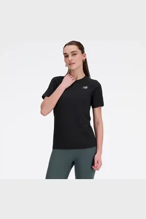 New Balance Mujer Knit Slim T-Shirt en , Poly Knit, Talla L