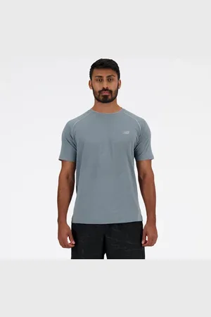New Balance Hombre Knit T-Shirt, Poly Knit, Talla L