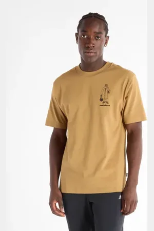 New Balance Hombre Athletics Relaxed Grandma T-Shirt en , Algodón, Talla L