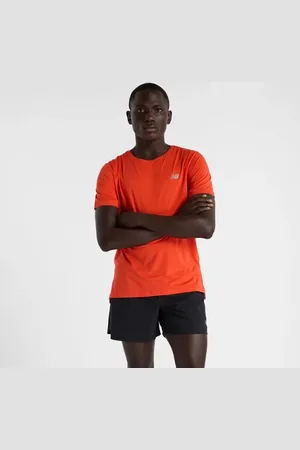 New Balance Hombre Race Day T-Shirt, Poly Knit, Talla L