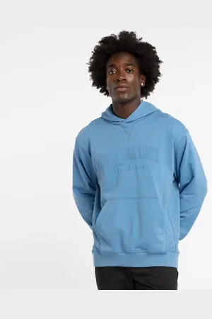 New Balance Hombre Embossed Varsity Hoodie en , Vellón de algodón, Talla 2XL