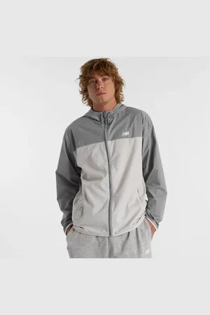 New Balance Hombre Athletics Woven Jacket, Polywoven, Talla 2XL
