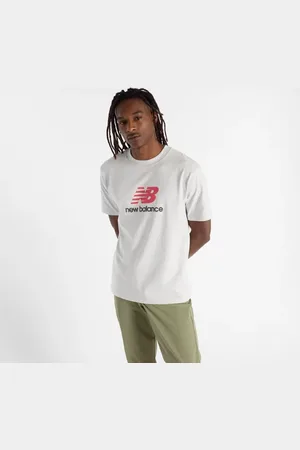 New Balance Hombre Athletics Logo T-Shirt, Algodón, Talla 2XL