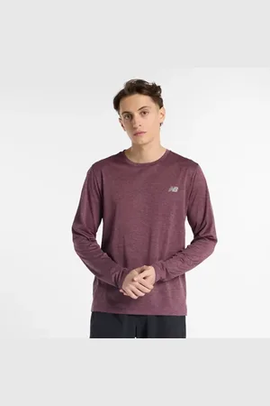 New Balance Hombre Athletics Long Sleeve, Poly Knit, Talla 2XL