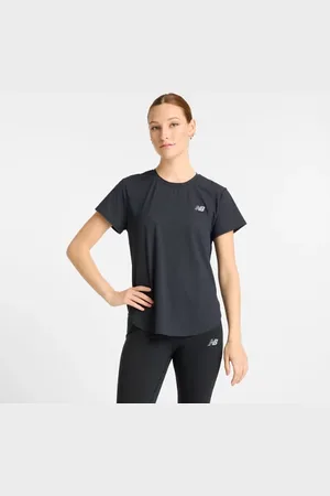 New Balance Mujer Race Day Ultra Light T-Shirt en , Poly Knit, Talla L