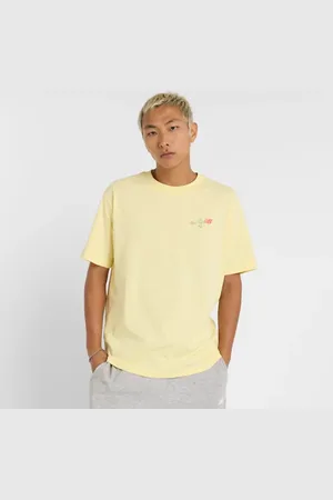 New Balance Hombre Athletics Tennis Cartoon T-Shirt, Algodón, Talla 2XL