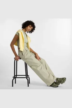 New Balance Mujer Boylston Twill Trouser, Sarga de algodón, Talla L