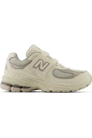 New Balance Niños 2002 HOOK & LOOP, Cuero, Talla 32.5
