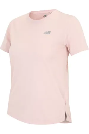New Balance Mujer Athletics T-Shirt, Poly Knit, Talla 2XL
