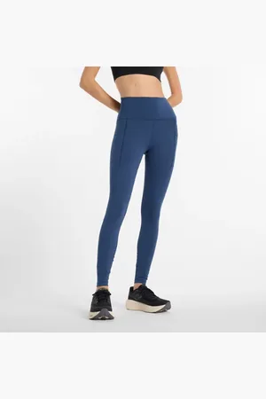 New Balance Mujer NB Sleek Pocket High Rise Legging 27" en , Poly Knit, Talla L