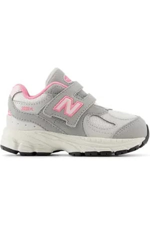 New Balance Niños 2002 HOOK & LOOP, Cuero, Talla 20