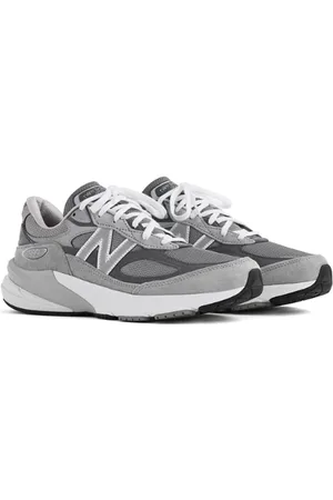 New Balance Mujer Made in USA 990v6, Gamuza/Malla, Talla 35