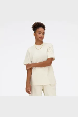 New Balance Mujer Athletics Jersey T-Shirt en , Jersey de algodón, Talla 2XL