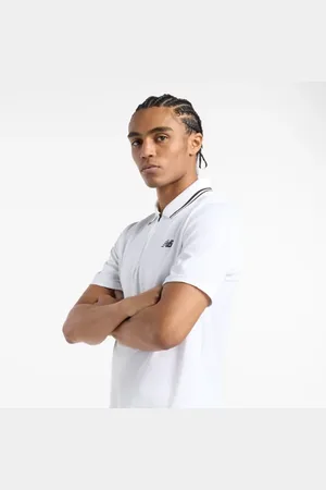 New Balance Hombre Tournament Polo en , Poly Knit, Talla M