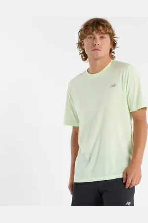 New Balance Hombre Athletics T-Shirt, Poly Knit, Talla L